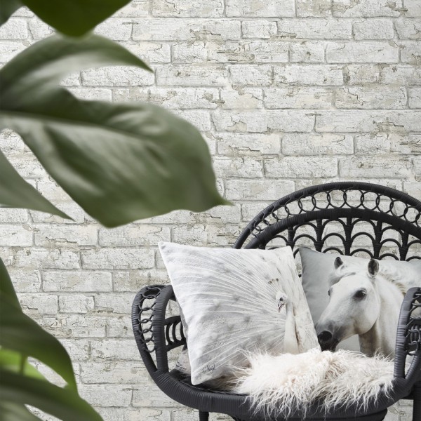 KOZIEL | Antique Painted Bricks - White | 8888-47