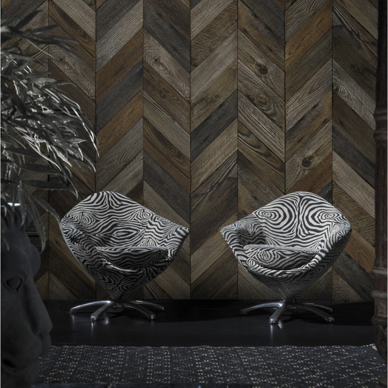 KOZIEL | Strip of Antique Wood Chevron | 8888-77