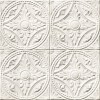 KOZIEL | White Medallion Tin Tiles | 8888-T121