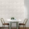 KOZIEL | White Medallion Tin Tiles | 8888-T121