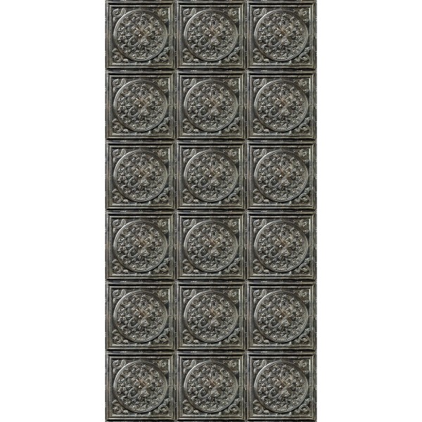 003D31X6 | Antique Carbon Tin Tiles 