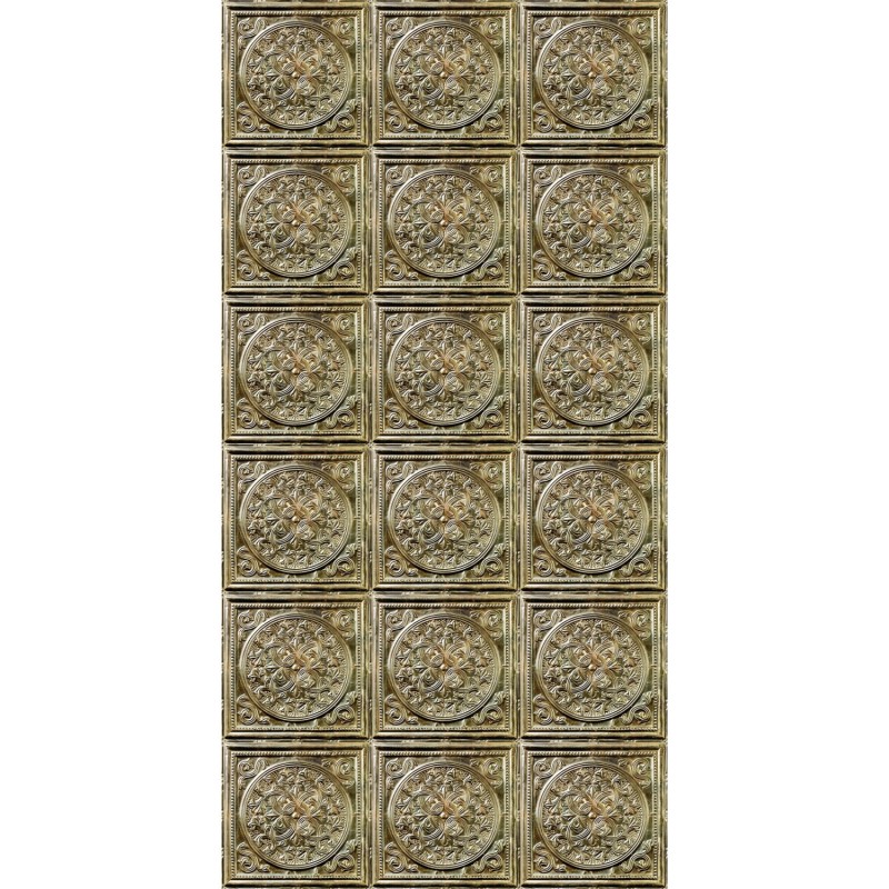 003D35X6 | Antique Bronze Tin Tiles 