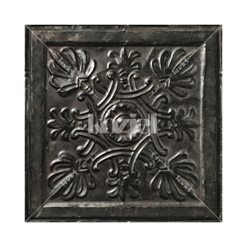 004D31X6 | Antique Carbon Tin Tiles 