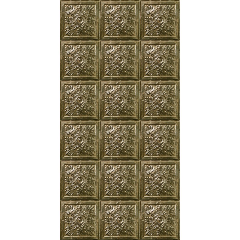 004D35X6 | Antique Bronze Tin Tiles 