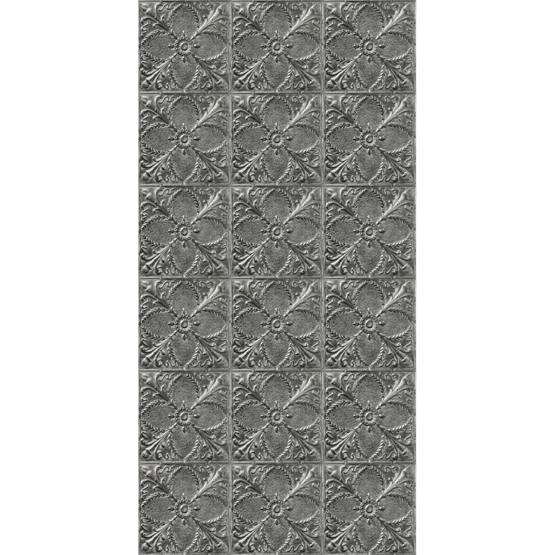 KOZIEL | Antique Silver Tin Tiles | 005D33X6