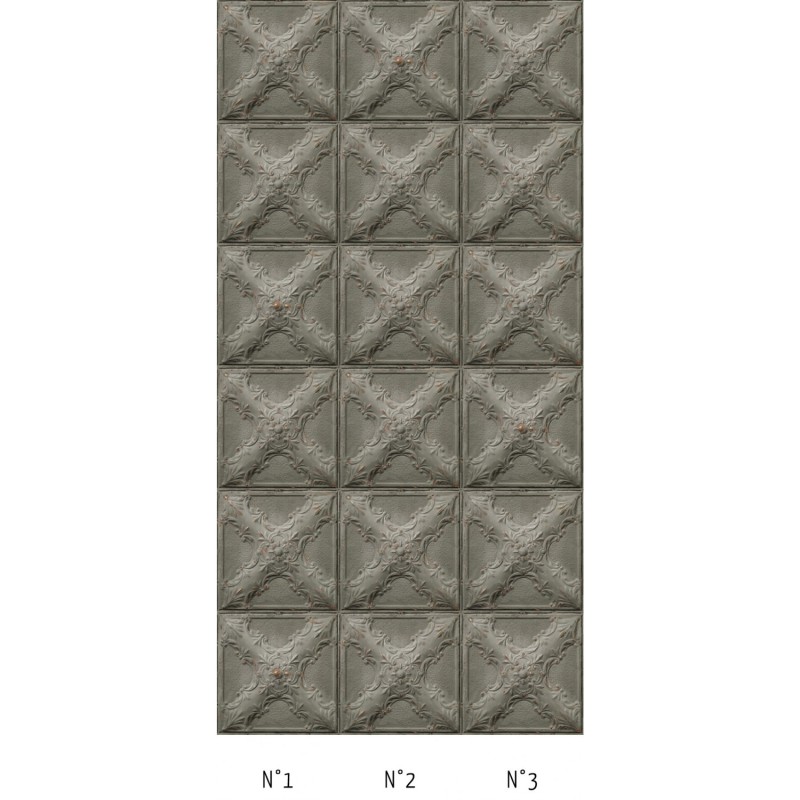 KOZIEL | Antique Mid-Grey Tin Tiles | 006P06X6