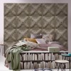 KOZIEL | Antique Taupe Grey Tin Tiles | PPV006P07X6