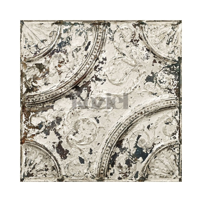 KOZIEL | Antique Off-White Tin Tiles | 011P02X24