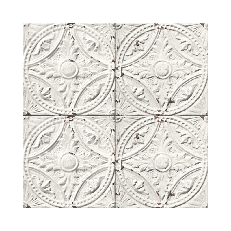 KOZIEL | Antique White Tin Tiles | PPV012P01X24