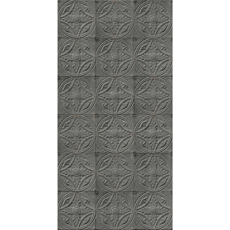 KOZIEL | Antique Mid-Grey Tin Tiles | 012P06X6