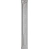 7941-58P | Light grey pastel Column with Haussmann panelling 40cm