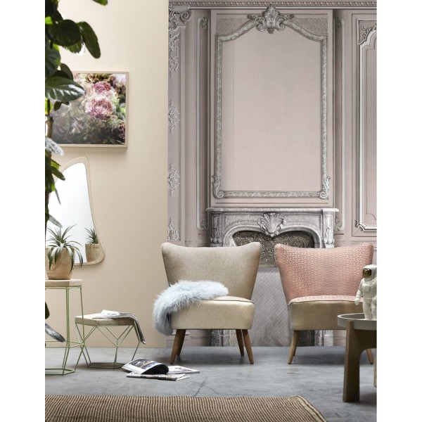 7941-06P | Light pink pastel Haussmann panelling 75cm