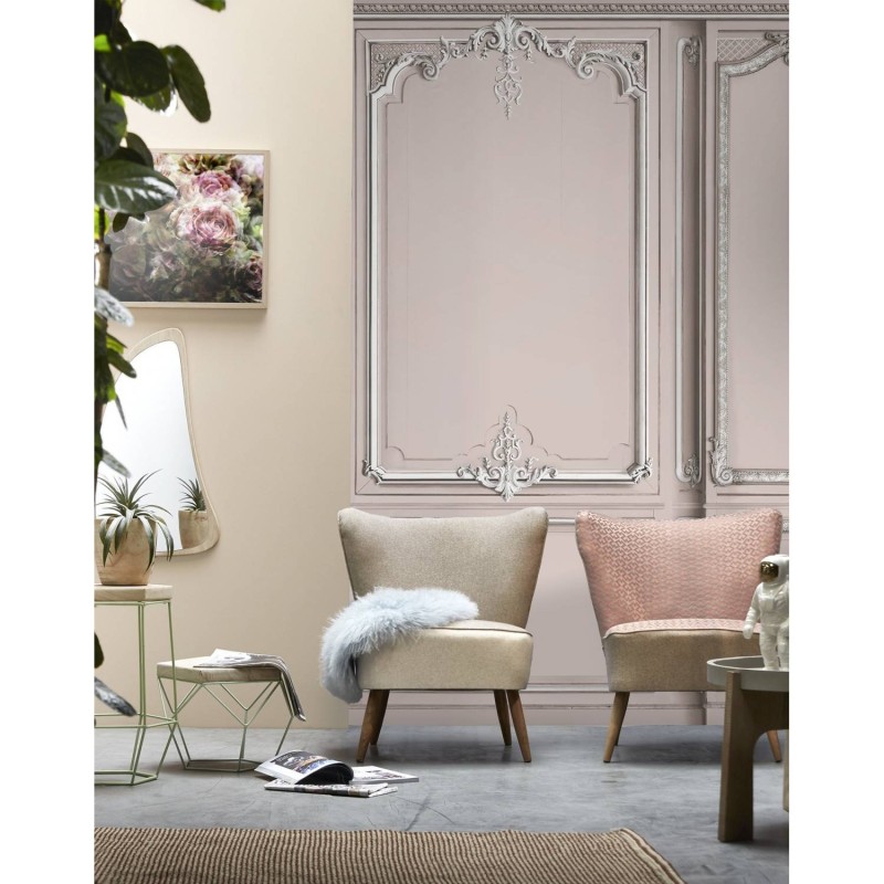 7941-14P | Light pink pastel frontal Haussmann panelling 120cm