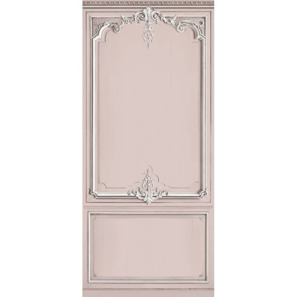 7941-16P | Light pink pastel Haussmann panelling 133cm