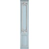 7941-35P| Light blue pastel narrow panel with Haussmann panelling 52cm