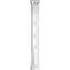 7941-83P | White pastel column with Haussmann panelling 40cm