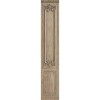 7942-10P | Elm wood narrow panel with Haussmann panelling 52cm