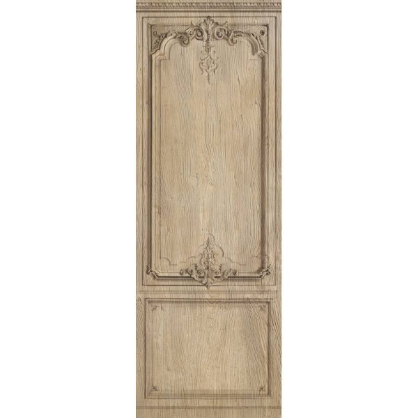 7942-12P| Elm wood frontal haussmann panelling 103cm