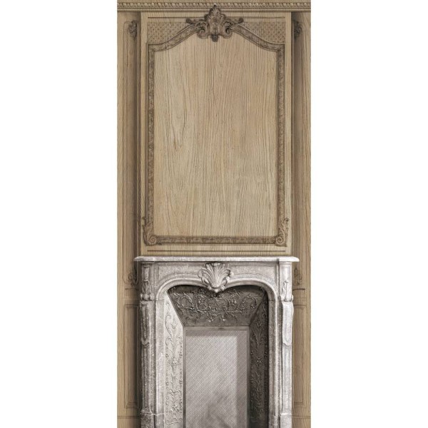 7942-24P | Elm wood haussmannian fireplace 133cm