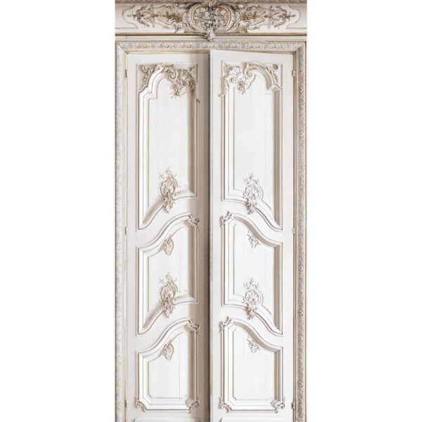 7945-19P | Double door with great Haussmann panelling 133cm