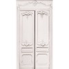 7945-30P | Double door with simple Haussmann panelling series II 133cm