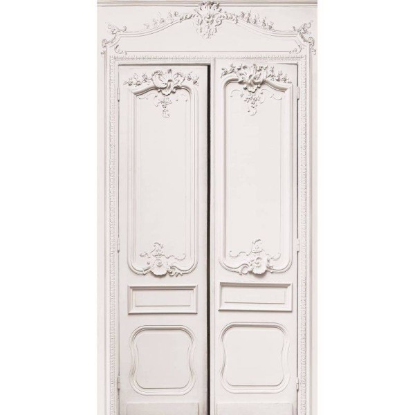 7945-30P | Double door with simple Haussmann panelling series II 133cm