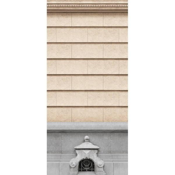 7960-56P | Wall and basement window of haussmannian facade 133cm