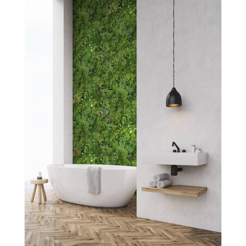 KOZIEL | Panoramic green wall murals | LPV001