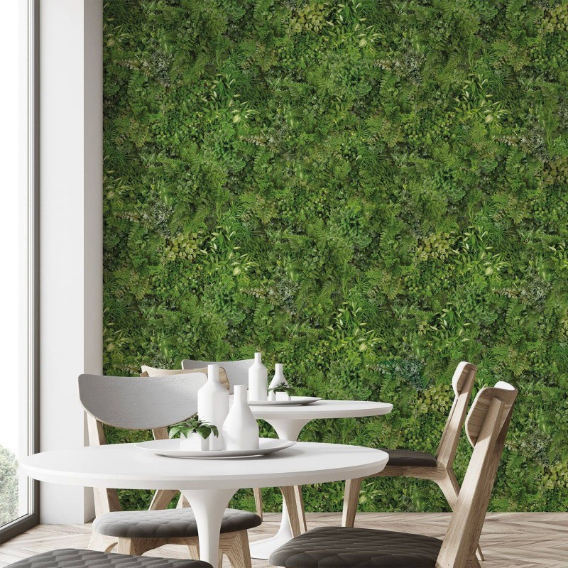 KOZIEL | Panoramic green wall murals | LPV001