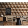 KOZIEL | Panoramic wallpaper with graphic inlay | LPV013-X