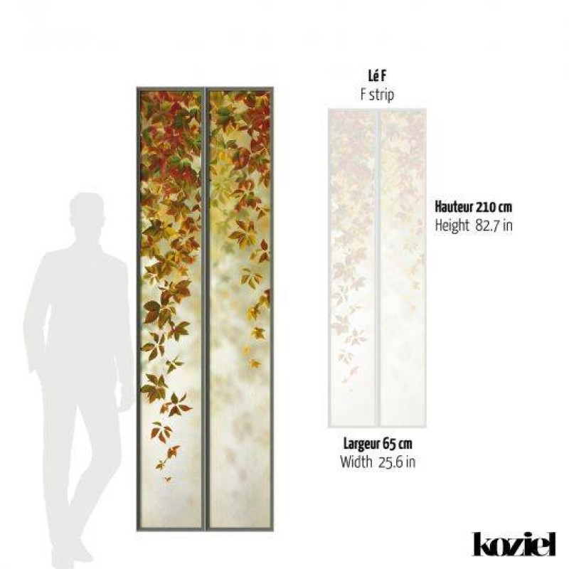 LPV054XL-X | Autumnal wide loft windows panoramic wall mural - Grey