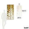 LPV055-X | Autumnal small loft windows panoramic wall mural - Beige