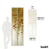 LPV055XL-X | Autumnal wide loft windows panoramic wall mural - Beige