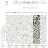 LPM007-X | Blanco Marinace marble