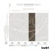 LPM018-X | Brown Emperador marble panoramic wall mural