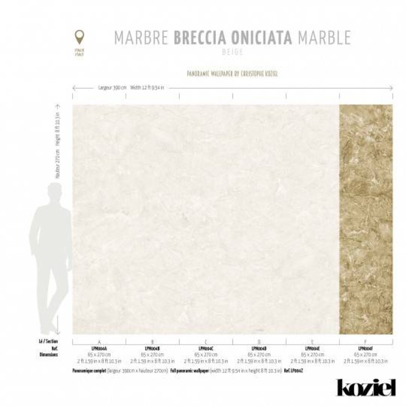 LPM004-X | Beige Breccia Oniciata marble