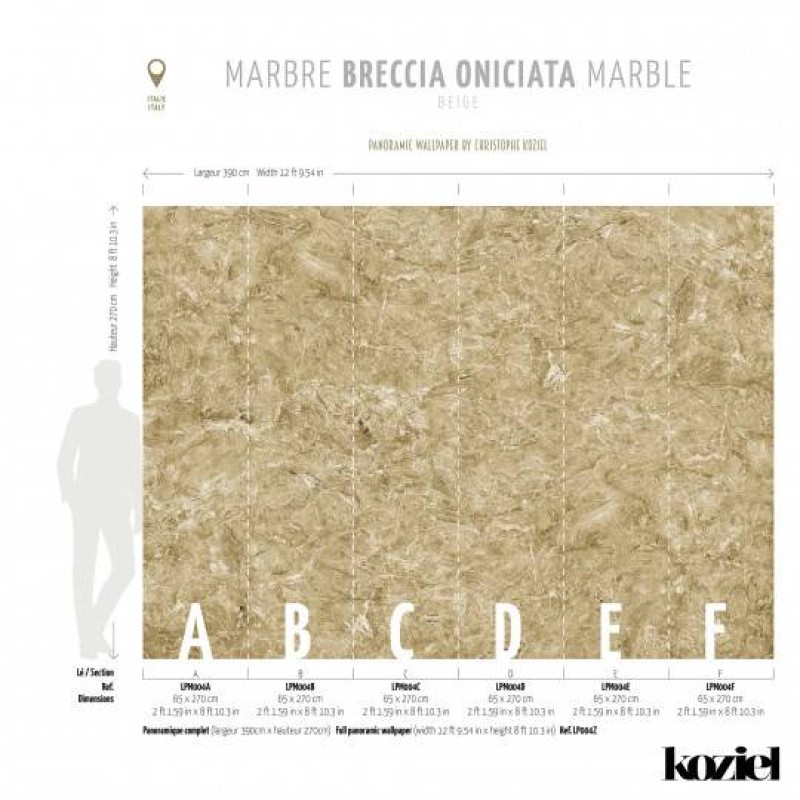 LPM004-X | Beige Breccia Oniciata marble