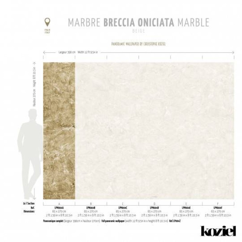 LPM004-X | Beige Breccia Oniciata marble