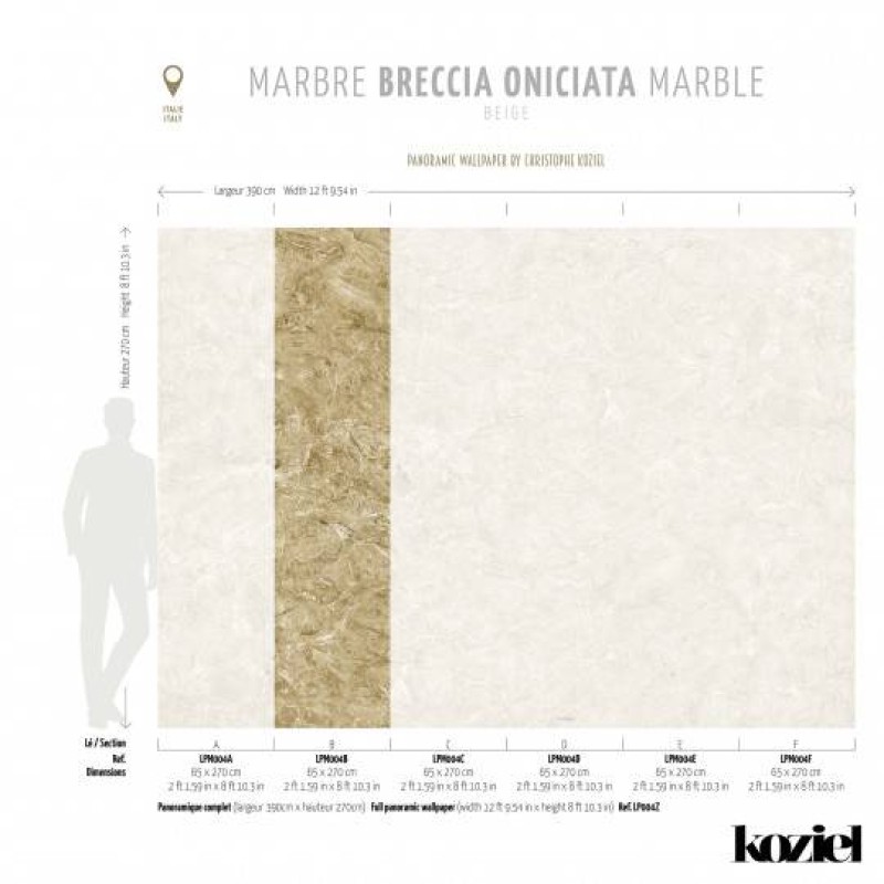 LPM004-X | Beige Breccia Oniciata marble