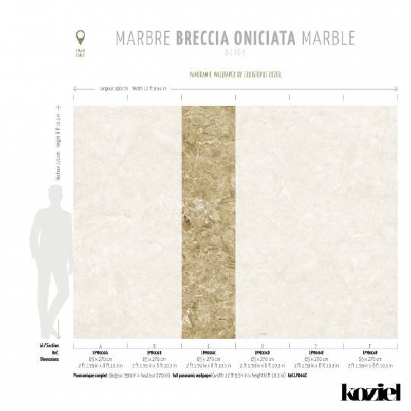 LPM004-X | Beige Breccia Oniciata marble