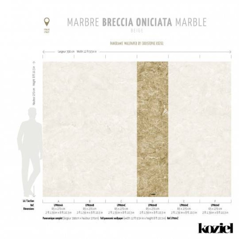 LPM004-X | Beige Breccia Oniciata marble