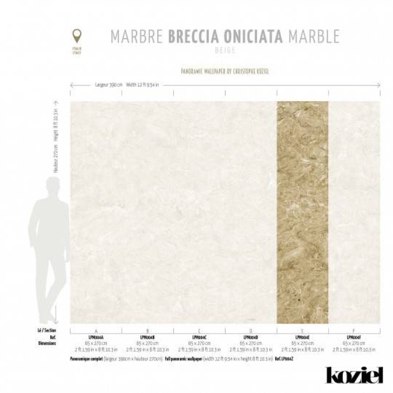 LPM004-X | Beige Breccia Oniciata marble