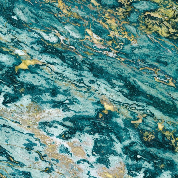 LPM011-X | Turquoise & Gold Sarrancolin marble