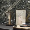 LPM019-X | Anthracite Emperador marble panoramic wall mural