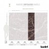 LPM022-X | Deep Purple Emperador marble panoramic wall mural