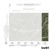 LPM023-X | Green Emperador marble panoramic wall mural