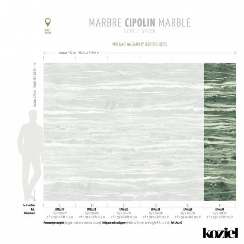 LPM027-X | Green Cipolin marble 