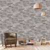 3333-223 | Grey stone chequerboard wallpaper