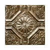 PPV020D35X6 | Antique bronze tin tiles wallpaper