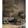 LPT009-X | Panoramic wallpaper victorian tin tiles bronze spirit